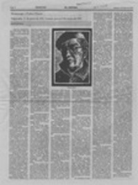 Homenaje a Pedro Olmos  [artículo] Raúl Ariste Rojas.