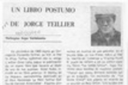 Un libro póstumo de Jorge Teillier