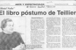 El libro póstumo de Teillier  [artículo] Eduardo Henríquez O.