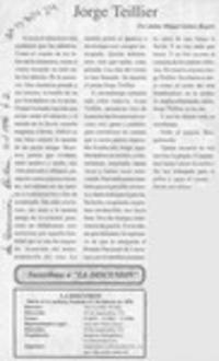 Jorge Teillier  [artículo] Jaime Miguel Gómez Rogers.