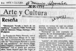 "Diccionario Neruda a través de sus metáforas"