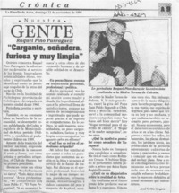 "Cargante, soñadora, furiosa y muy limpia"  [artículo] José Toribio Vergara.