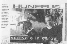 Huneeus vuelve a la carga