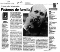 Pasiones de familia  [artículo] Lina Meruane.