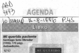 Mi querido paciente  [artículo] Lilioska Yankovic.