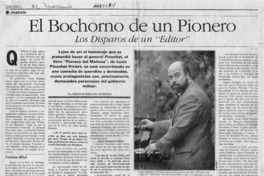 El bochorno de un pionero  [artículo] Soledad Miranda Herrera.
