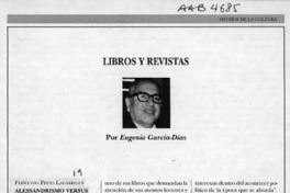 Alessandrismo versus Ibañismo  [artículo] Eugenio García-Díaz.