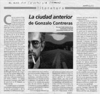 La ciudad anterior de Gonzalo Contreras  [artículo] Juan Pablo Valdivia Hevia.