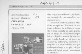 Cien años claves del cine  [artículo] Eugenio García-Díaz.