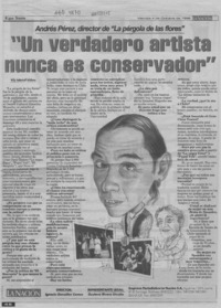 "Un verdadero artista nunca es conservador"  [artículo] Willy Haltenhoff Nikiforos.