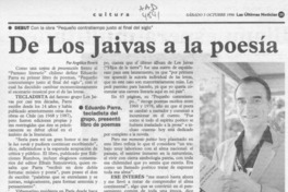 De Los Jaivas a la poesía  [artículo].
