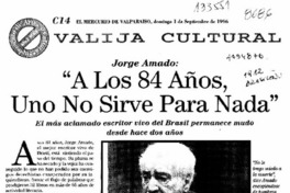 "A los 84 años, uno no sirve para nada"  [artículo] Michael Christie.