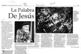 La palabra de Jesús  [artículo] Mauricio Illanes Naranjo.