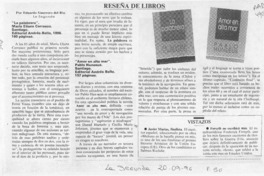 Reseña de libros  [artículo] Eduardo Guerrero del Río.