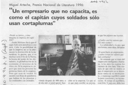 "Un Empresario que no capacita, es como un capitán cuyos soldados sólo usan cortaplumas"  [artículo].