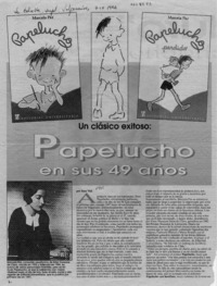 Papelucho en sus 49 años  [artículo] Sara Vial.