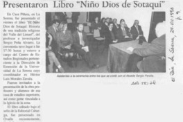 Presentaron libro "Niño Dios de Sotaquí"  [artículo].