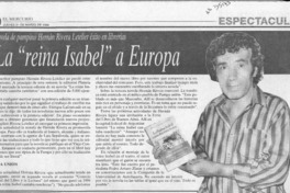 La "Reina Isabel" a Europa  [artículo].