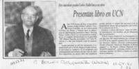 Presentan libro en UCN  [artículo].