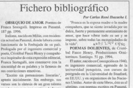 Fichero bibliográfico