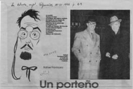 Un porteño de la calle Victoria  [artículo] Sara Vial.