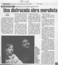 Una disfrazada obra moralista  [artículo] C. G. M.