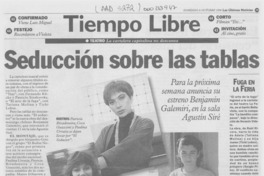 Seducción sobre las tablas