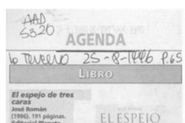El espejo de tres caras  [artículo] Lilioska Yankovic.