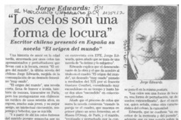 "Los Celos son una forma de locura"  [artículo].