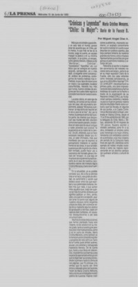 Crónicas y leyendas