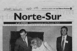 Integra evocó a Gabriela Mistral  [artículo].