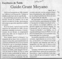 Guido Grant Moyano  [artículo] C. R. I.