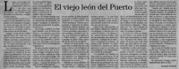 El viejo león del puerto