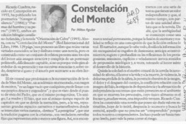 Constelación del Monte  [artículo] Milton Aguilar.