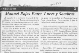 Manuel Rojas entre luces y sombras  [artículo].
