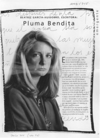 Pluma bendita  [artículo] S. B.