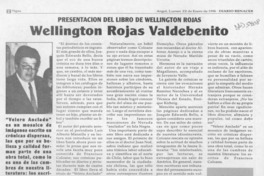 Wellington Rojas Valdebenito  [artículo].