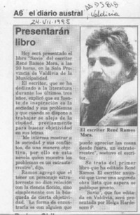 Presentarán libro  [artículo].