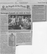 Homenaje al pasado con visión de futuro  [artículo] Yolanda Montecinos P.