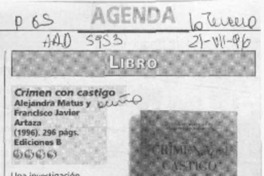 Crimen con castigo  [artículo] Lilioska Yankovic.