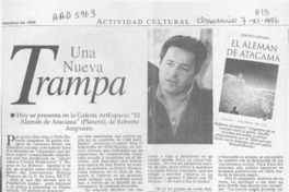 Una Nueva trampa  [artículo].