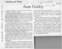 Juan Godoy  [artículo] C. R. I.