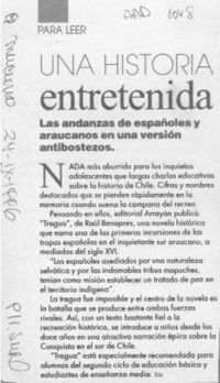 Una Historia entretenida  [artículo].