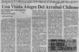 Una viuda alegre del arrabal chileno  [artículo] Antonio Avaria.