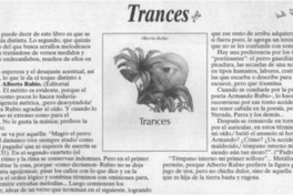 Trances  [artículo] Eugenio Rodríguez.