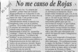 No me canso de Rojas  [artículo] Marcelo Pellegrini.