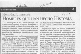 Hombres que han hecho historia  [artículo].