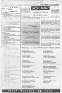 Jorge Teillier  [artículo].