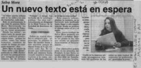 Un Nuevo texto está en espera  [artículo].