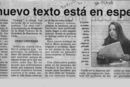 Un Nuevo texto está en espera  [artículo].